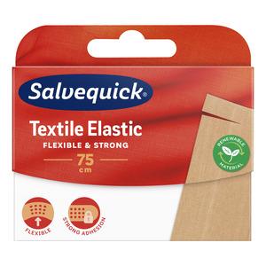 6: Salvequick Textile Elastic Plaster - 75 cm