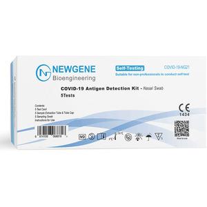 Corona hjemmetest - NewGene SARS-CoV-2 Antigen - 5 stk.