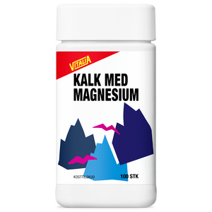 Vitalia Kalk med magnesium - 100 tabl.