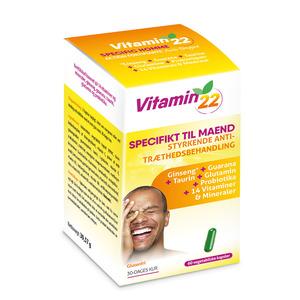 Vitamin 22 Specifik for mænd - 60 kaps.