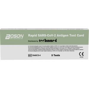 Corona hjemmetest, Boson SARS-CoV-2 Antigen, hurtigtest - 5 stk.