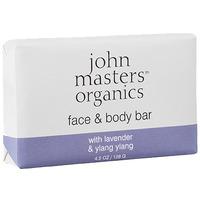 John Masters Organics Face &amp; Body Bar with Lavender &amp; Ylang Ylang - 128 g