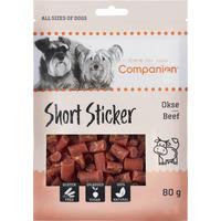 Companion Short Beef Sticker, godbidder m. okse - 80 g