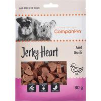 Companion Duck Jerky Heart, godbidder m. and - 80 g