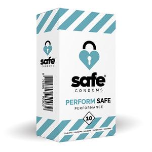 SAFE kondomer, Perform Safe Performance - 10 stk.