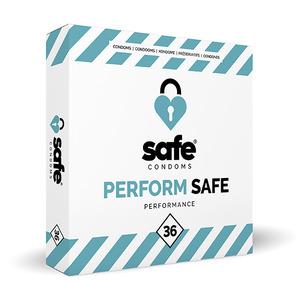 SAFE kondomer, Perform Safe Performance - 36 stk.