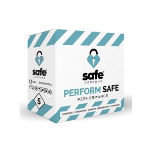 SAFE kondomer, Perform Safe Performance - 5 stk.