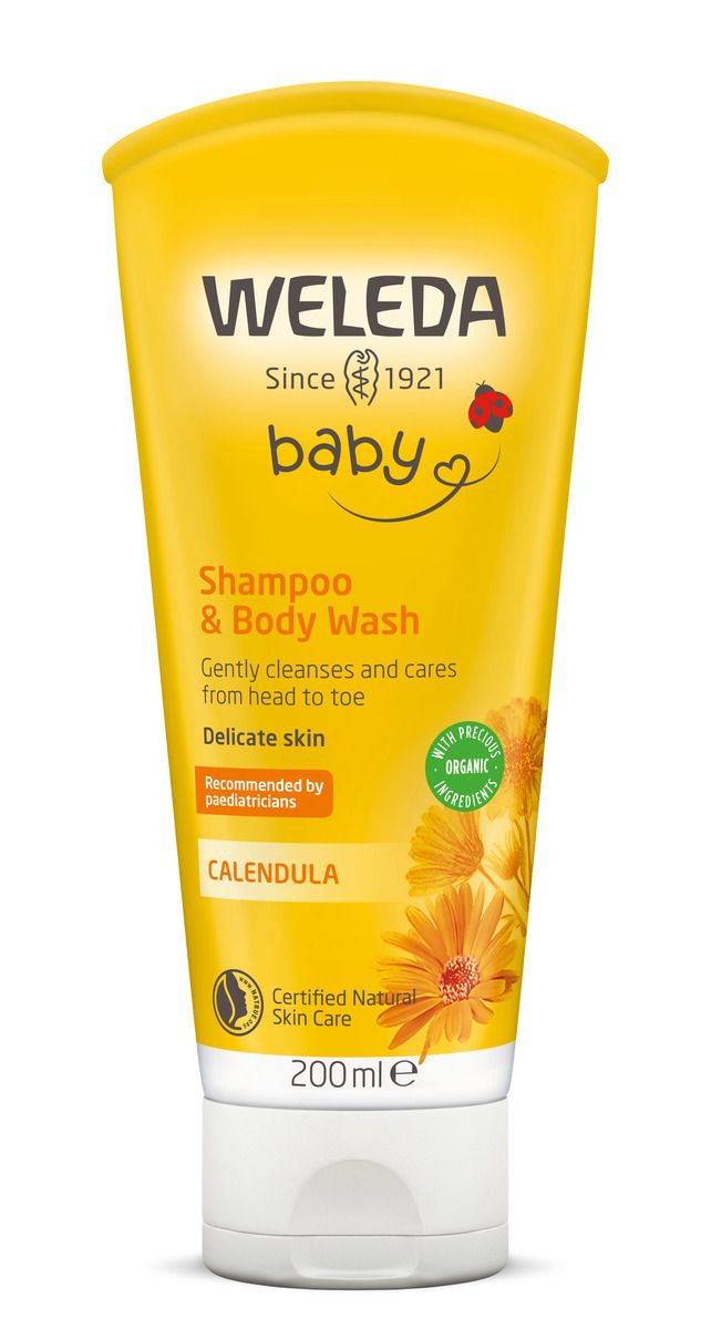 Weleda Calendula Shampoo & Body Wash 200 ml Med24