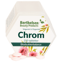 Berthelsen Naturprodukter Chrom 62,5 mcg - 250 tabl.