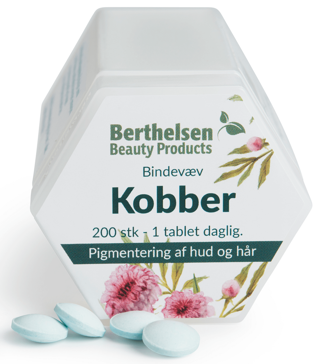 Berthelsen Naturprodukter Kobber - 200 tabl.