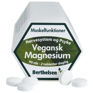 Berthelsen Vegansk Magnesium – 90 tabl.