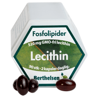 Berthelsen Naturprodukter Lecithin - 90 kaps.