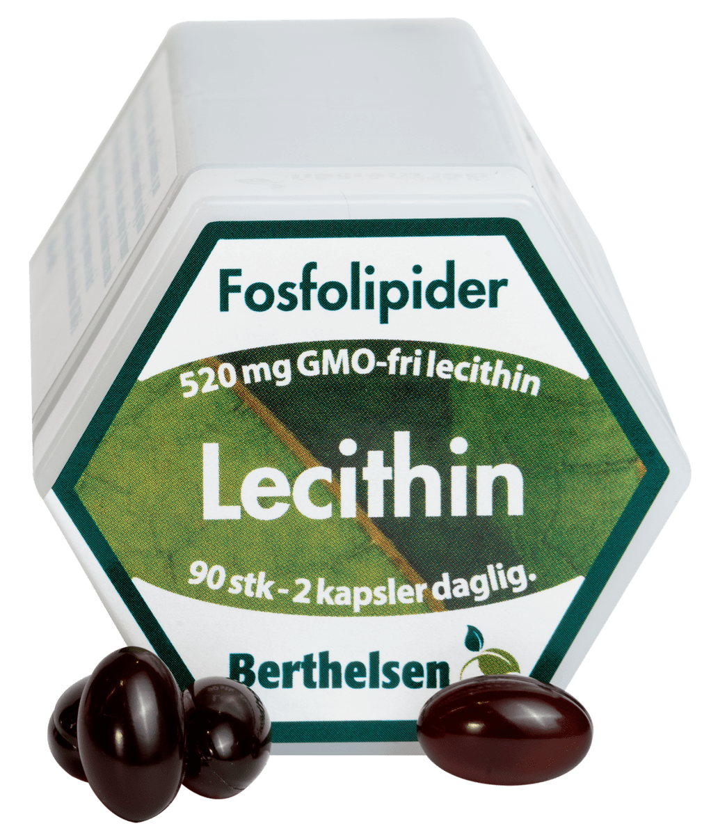 Berthelsen Naturprodukter Lecithin - 90 kaps.