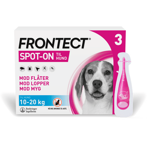 Frontect Spot On til hunde, 10-20 kg - 3 pipetter