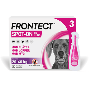 Frontect Spot On til hunde, 20-40 kg - 3 pipetter