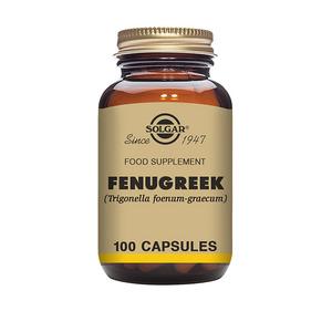 10: Solgar Fenugreek (Bukkehorn) - 100 kaps.