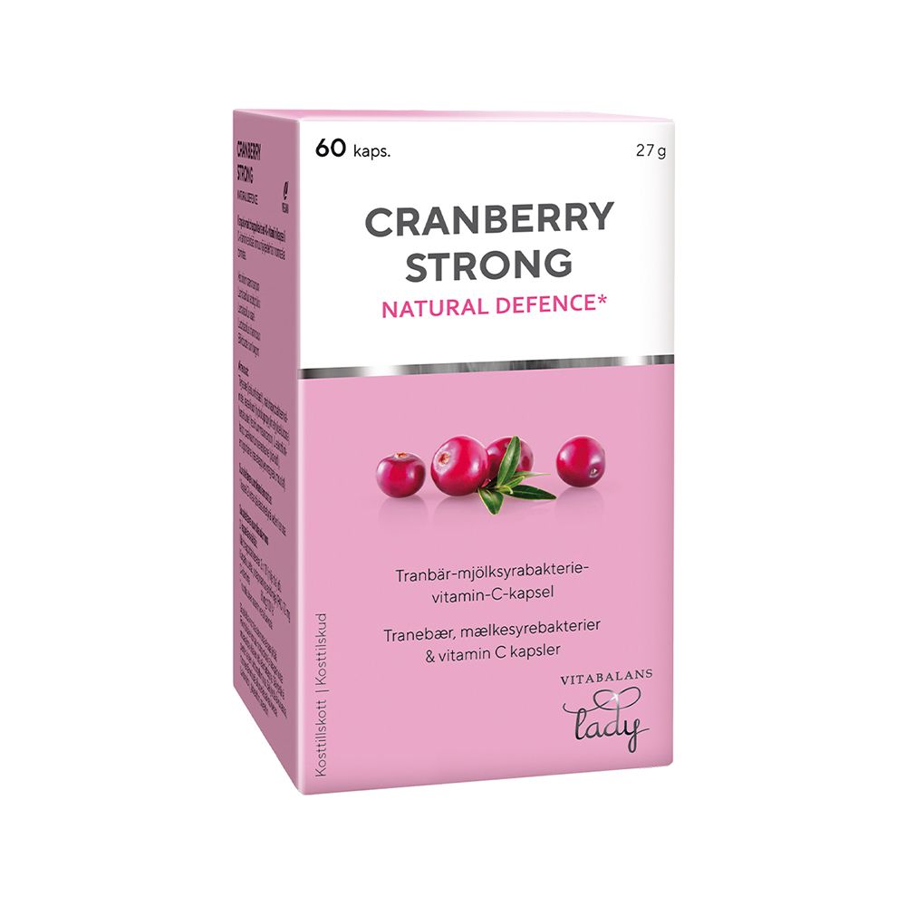 Vitabalans Oy Cranberry Strong - 60 kaps.