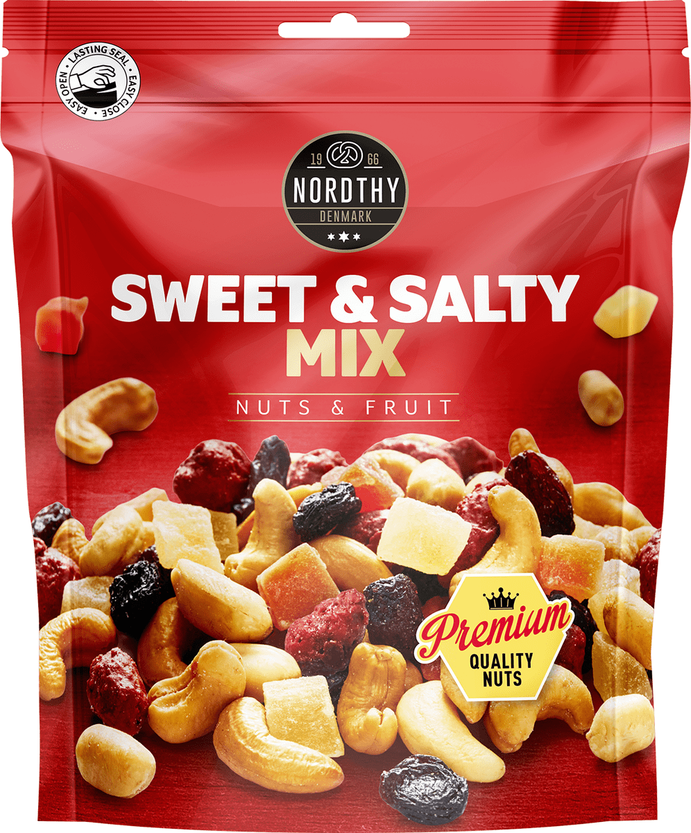 Køb Nordthy Premium Sweet & Salty Mix 175 g hos Med24.dk