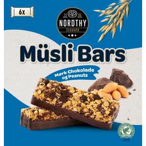 Nordthy Müsli Bar Jordnødder & Mørk Chokolade - 150 g