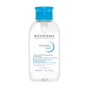 Bioderma Hydrabio H2O m. pumpe - 500 ml.