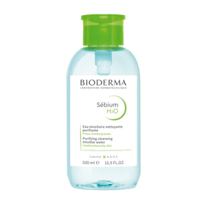 Bioderma Sebium H2O m. pumpe - 500 ml.