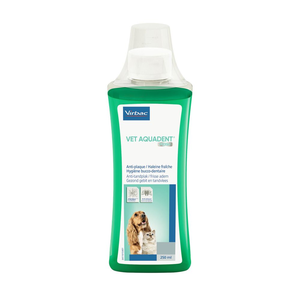 Virbac Vet Aquadent 250 ml. Med24.dk