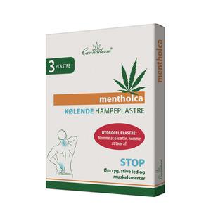 Cannaderm Mentholca Kølende Plastre - 3 stk.