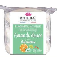 Emma Noël Mandel Sæbe - 3 x 150 g.