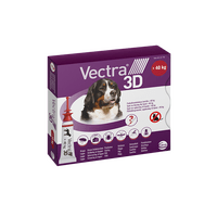Vectra 3D Spot-On til hund, over 40 kg - 3 pipetter