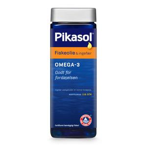 Pikasol Fiskeolie & Ingefær – 110 kaps.