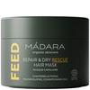 Mádara Feed Repair & Dry Rescue Hair Mask - 180 ml.