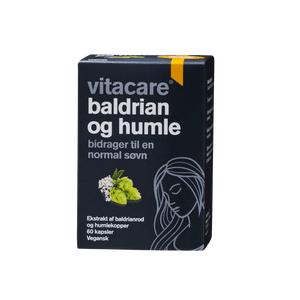 VitaCare Baldrian og Humle – 60 kaps.