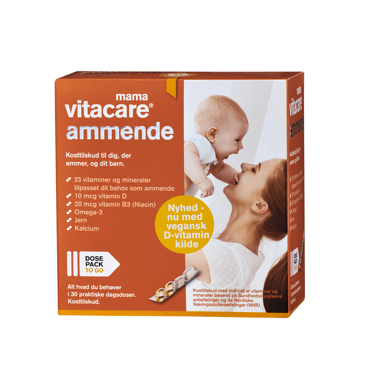 Vitacare Mama Ammende 30 dagsdosis pakninger -