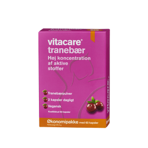 10: Vitacare Tranebær, økonomipakke - 60 kaps.