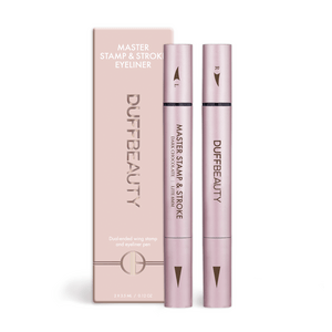 DUFFBEAUTY Master Stamp & Stroke Eyeliner - Mørk Chokolade