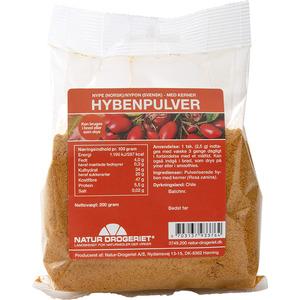 4: Natur-Drogeriet Hybenpulver m. Kerner - 200 g