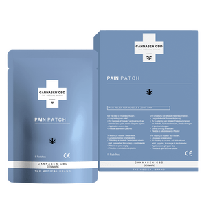 CANNASENÂ® CBD PAIN PATCH smerteplaster - 8 stk.