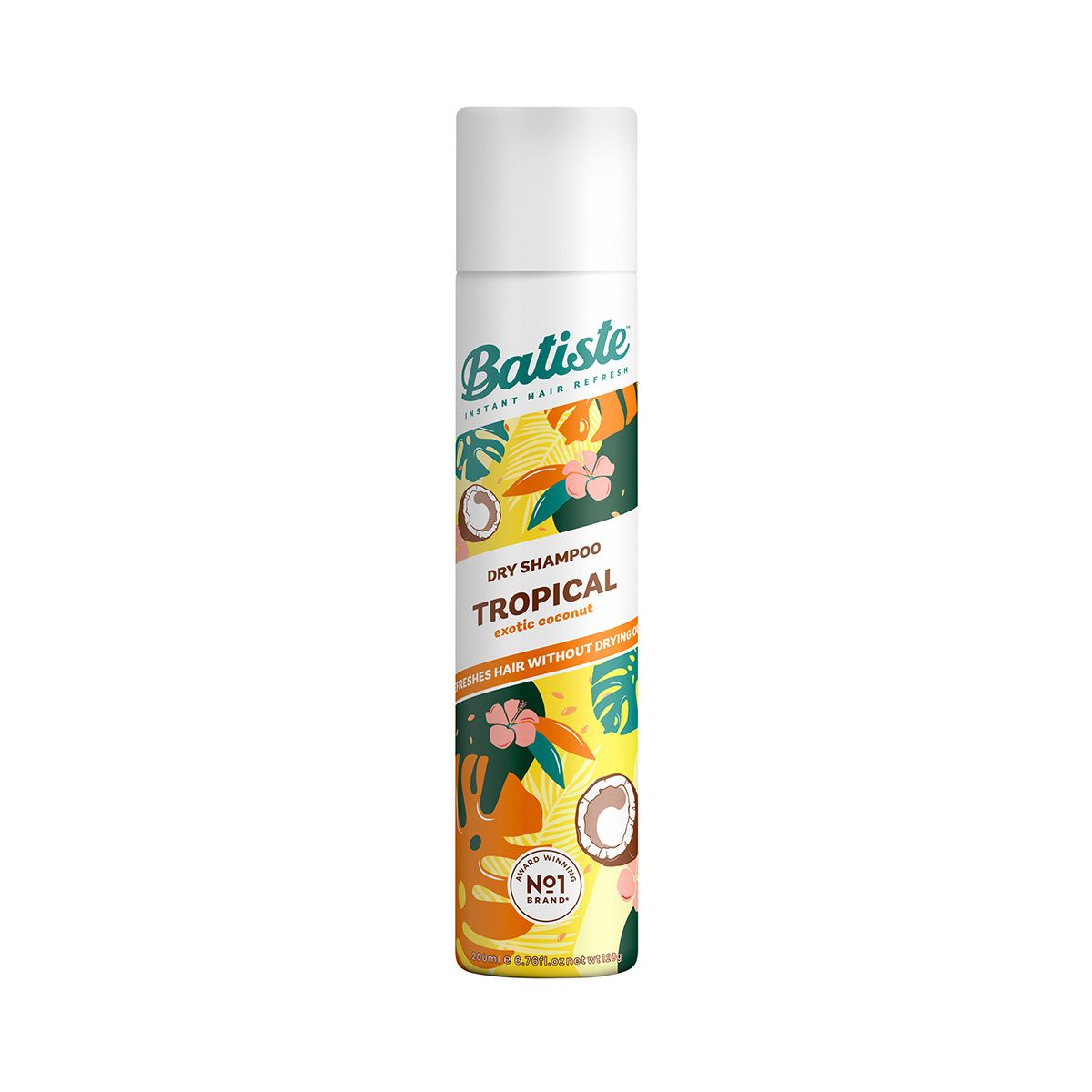 Køb Batiste Dry Shampoo Tropical 200 ml billigt hos Med24.dk