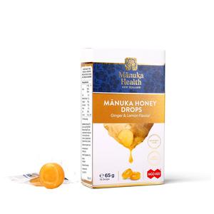 2: Manuka Health Honey Drops Citron & Ingefær - 15 sugetabl.
