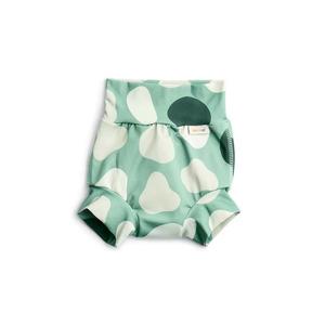 Imse & Vimse Swim Diaper High Waist Green Shapes - Flere størrelser