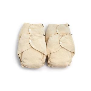 Imse & Vimse Terry Diapers Newborn, Natural - 4 stk.