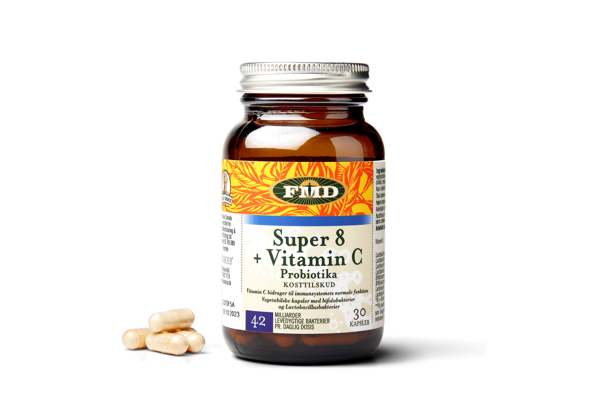 Udo's Choice Super 8 + Vitamin C - 30 kaps.