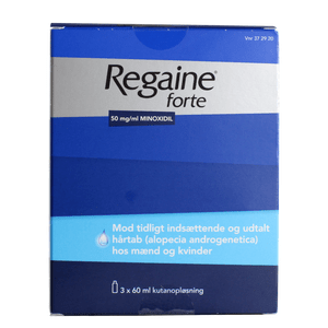 Regaine Forte mod Hårtab 50 mg/ml - 3x60ml