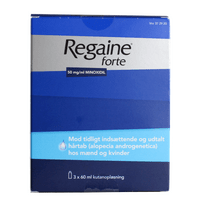 Regaine Forte mod Hårtab 50 mg/ml - 3x60ml