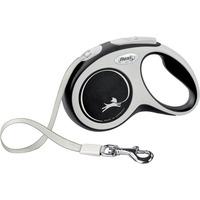 Flexi hundesnor New Comfort L bånd 5 m, 60 kg - sort