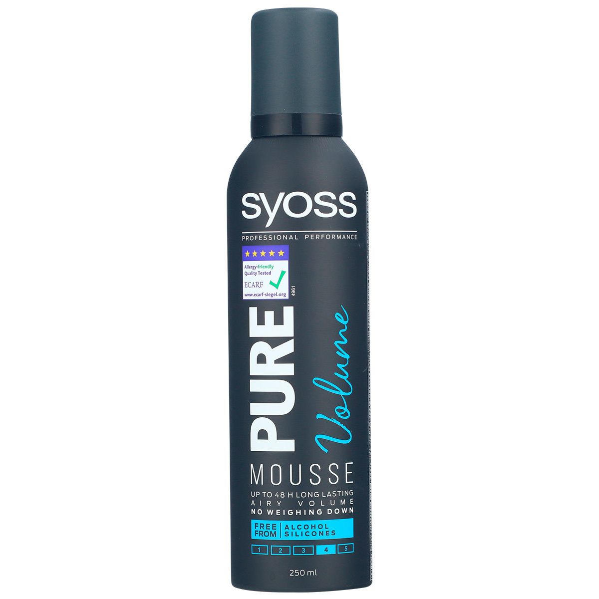 Køb Syoss Pure Volume Mousse 250 ml. hos Med24.dk