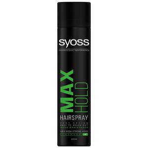 Syoss Max Hold Hairspray - 400 ml.