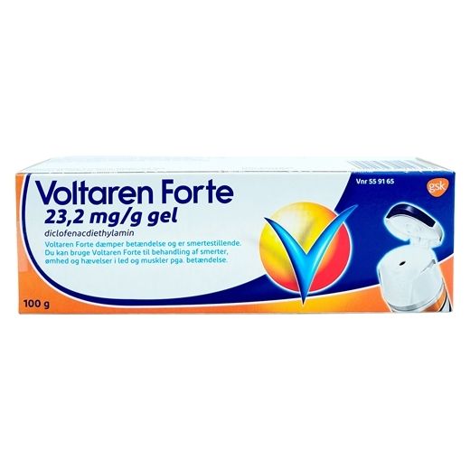 Voltaren Forte Gel 23,2 mg/g 100 g.