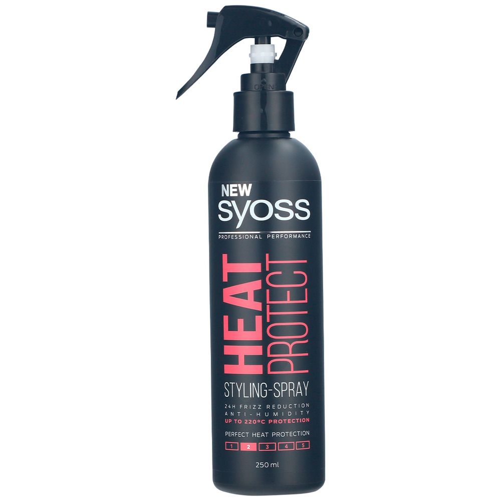 Køb Syoss Heat Protect Stylingspray 250 ml. hos Med24.dk