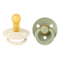 BIBS Colour Latex Ivory/Sage 2 pak - Str. 2